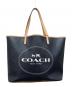 COACH（コーチ）の古着「パーカー メトロ ホース アンド キャリッジ トート」｜ネイビー