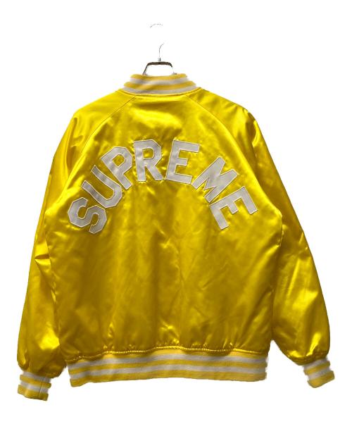 SUPREME（シュプリーム）SUPREME (シュプリーム) Champion (チャンピオン) 13SS satin jacket イエロー サイズ:Lの古着・服飾アイテム