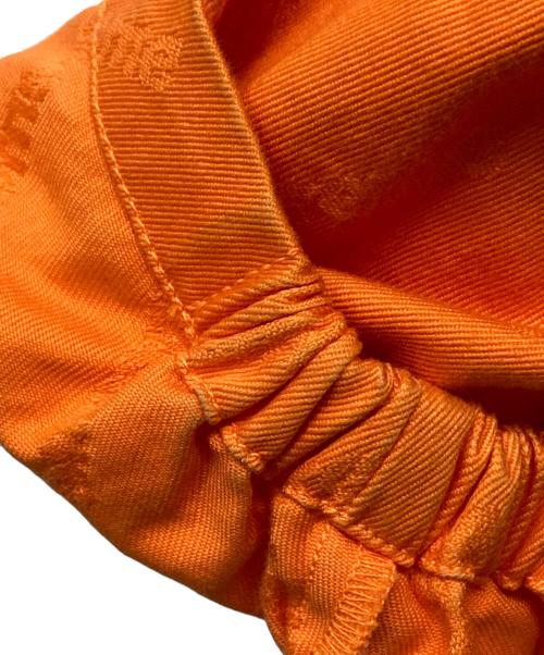 SUPREME（シュプリーム）SUPREME (シュプリーム) 19AW Snap Front Jacquard Logos Twill Jacket オレンジ サイズ:Lの古着・服飾アイテム