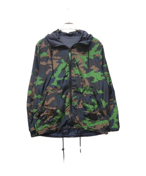 COACH（コーチ）COACH (コーチ) リバーシブルデジタルカモシェルジャケット ネイビー サイズ:記載なしの古着・服飾アイテム