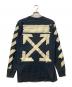 OFFWHITE (オフホワイト) TAPE ARROWS L/S TEE ブラック サイズ:M：8000円