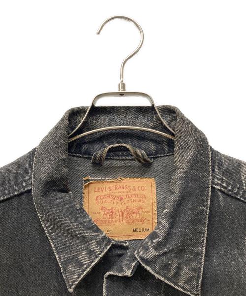 LEVI'S（リーバイス）LEVI'S (リーバイス) デニムジャケット ブラック サイズ:SIZE Mの古着・服飾アイテム