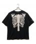 VANSON（バンソン）の古着「BONE THERMAL S/S Tee」｜ブラック