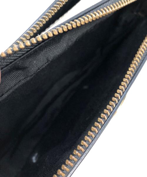 MARC JACOBS（マークジェイコブズ）MARC JACOBS (マークジェイコブス) SNAPSHOT ショルダーバッグ ブラック×ピンクの古着・服飾アイテム