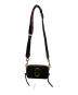 MARC JACOBS (マークジェイコブス) SNAPSHOT ショルダーバッグ ブラック×ピンク：15000円