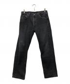 LEVI'Sリーバイス）の古着「後染め501デニムパンツ」｜ブラック
