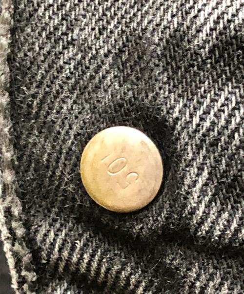 LEVI'S（リーバイス）LEVI'S (リーバイス) 後染め501デニムパンツ ブラック サイズ:SIZE W34×L34の古着・服飾アイテム