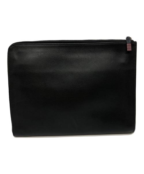 DIOR HOMME（ディオール オム）Dior Homme (ディオール オム) クラッチバッグ ブラックの古着・服飾アイテム