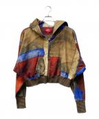 Vivienne Westwood RED LABELヴィヴィアンウエストウッドレッドレーベル）の古着「ショートジップパーカー」｜カーキ