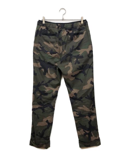 VALENTINO（ヴァレンティノ）VALENTINO (ヴァレンティノ) カモフラ柄 センターシームパンツ カーキ サイズ:50の古着・服飾アイテム