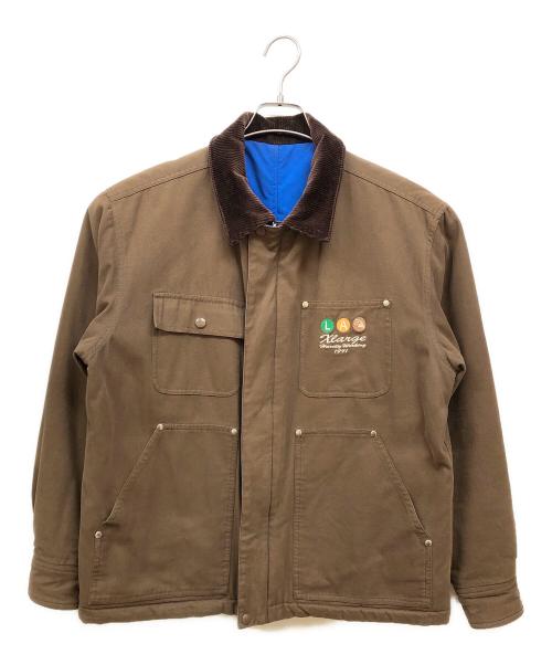 X-LARGE（エクストララージ）X-LARGE (エクストララージ) リバーシブルジャケット ブラウン×ブルー サイズ:Ⅿの古着・服飾アイテム