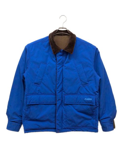 X-LARGE（エクストララージ）X-LARGE (エクストララージ) リバーシブルジャケット ブラウン×ブルー サイズ:Ⅿの古着・服飾アイテム