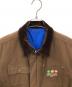 中古・古着 X-LARGE (エクストララージ) リバーシブルジャケット ブラウン×ブルー サイズ:Ⅿ：7000円