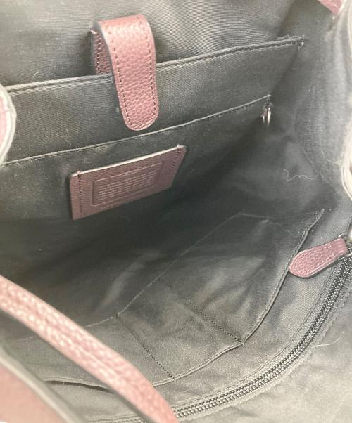 COACH（コーチ）COACH (コーチ) HUDSON リュック パープルの古着・服飾アイテム