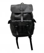 COACHコーチ）の古着「HUDSON リュック」｜ブラック