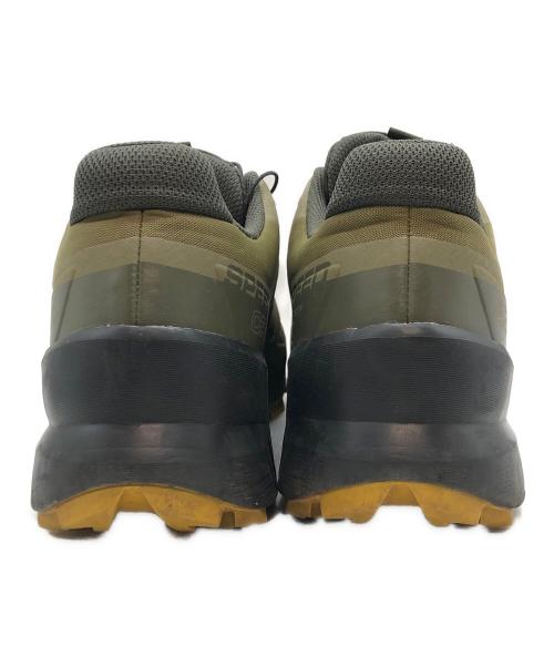 SALOMON（サロモン）SALOMON (サロモン) speed cross 5 グリーン×イエロー サイズ:26.5㎝の古着・服飾アイテム