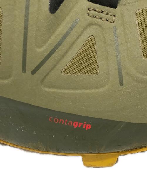 SALOMON（サロモン）SALOMON (サロモン) speed cross 5 グリーン×イエロー サイズ:26.5㎝の古着・服飾アイテム