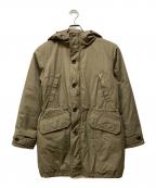 MHLエムエイチエル）の古着「フーデッドダウンジャケット」｜ブラウン