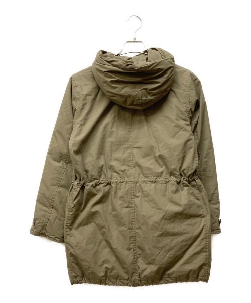 MHL（エムエイチエル）MHL (エムエイチエル) フーデッドダウンジャケット ブラウン サイズ:SIZE IIの古着・服飾アイテム