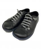 CAMPERカンペール）の古着「PEU CAMI」｜ブラック×ネイビー