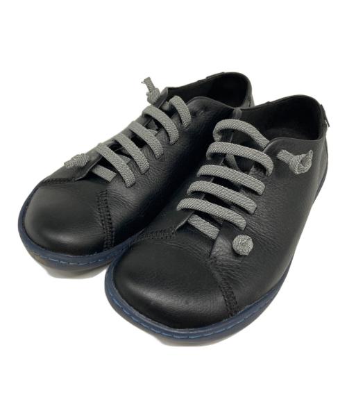 CAMPER（カンペール）CAMPER (カンペール) PEU CAMI ブラック×ネイビー サイズ:35の古着・服飾アイテム