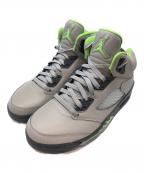 NIKEナイキ）の古着「Air Jordan 5 "Green Bean"」｜グレー