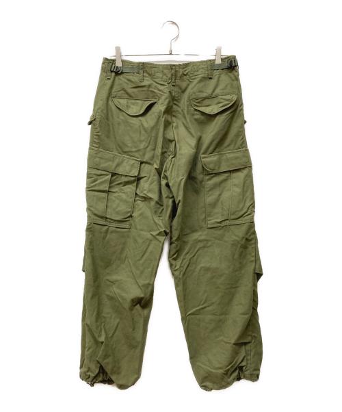 US ARMY（ユーエスアーミー）US ARMY (ユーエスアーミー) Ｍ-65フィールドカーゴパンツ グリーン サイズ:SIZE 68.5cm (W27)の古着・服飾アイテム