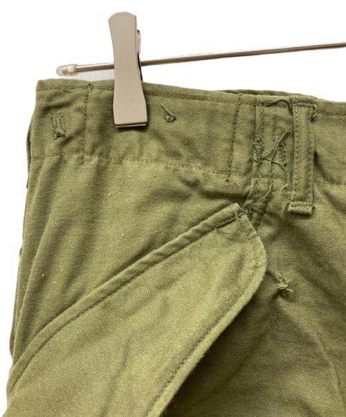 US ARMY（ユーエスアーミー）US ARMY (ユーエスアーミー) Ｍ-65フィールドカーゴパンツ グリーン サイズ:SIZE 68.5cm (W27)の古着・服飾アイテム