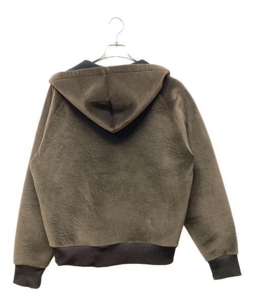 CarHartt（カーハート）CarHartt (カーハート) ベロアジップパーカー ブラウン サイズ:記載なしの古着・服飾アイテム