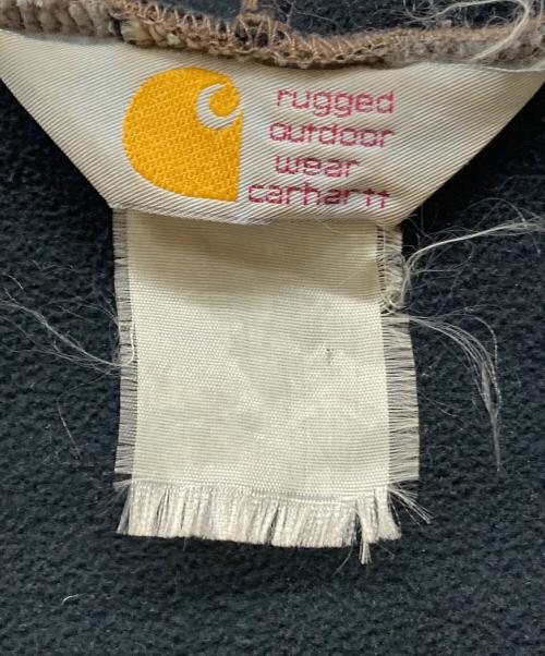 CarHartt（カーハート）CarHartt (カーハート) ベロアジップパーカー ブラウン サイズ:記載なしの古着・服飾アイテム