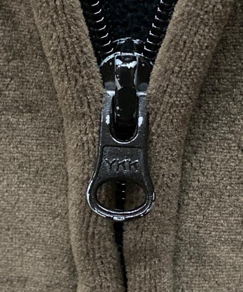 CarHartt（カーハート）CarHartt (カーハート) ベロアジップパーカー ブラウン サイズ:記載なしの古着・服飾アイテム