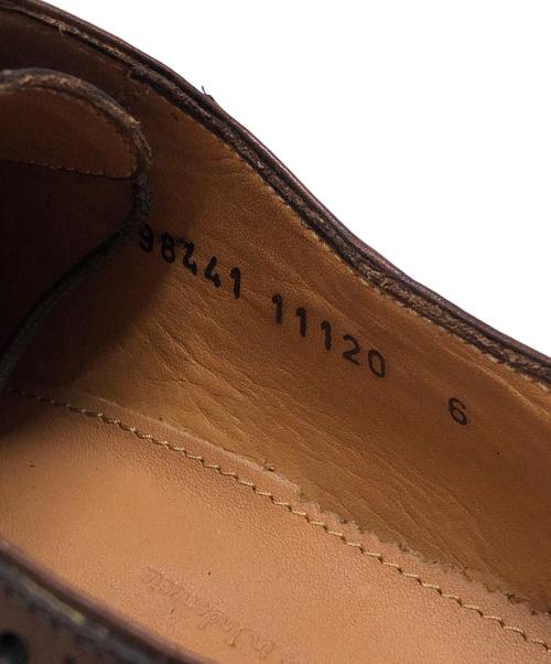 Jalan Sriwijaya（ジャランスリウァヤ）Jalan Sriwijaya (ジャランスリウァヤ) SEMI BROGUE セミブローグ 6 シューズ ブラウン サイズ:SIZE 6の古着・服飾アイテム