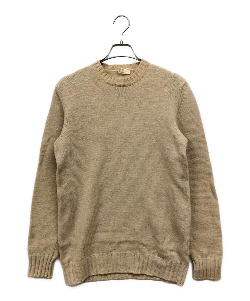 HELMUT LANG（ヘルムートラング）HELMUT LANG (ヘルムートラング) クルーネックニット アイボリー サイズ:XSの古着・服飾アイテム