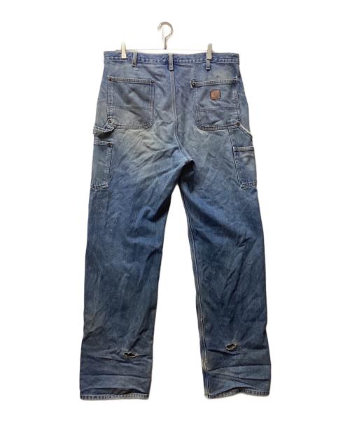 CarHartt（カーハート）CarHartt (カーハート) ダブルニーデニムパンツ ブルー サイズ:SIZE W38×L36の古着・服飾アイテム