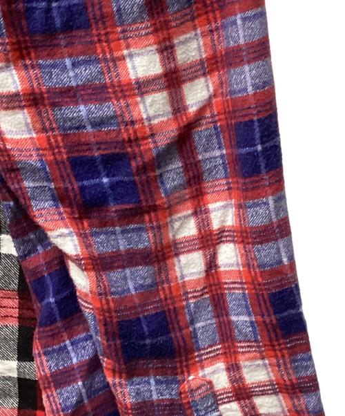 Rebuild by Needles（リビルドバイニードルス）Rebuild by Needles (リビルドバイニードルス) Ribbon Wide Shirt レッド サイズ:記載なしの古着・服飾アイテム