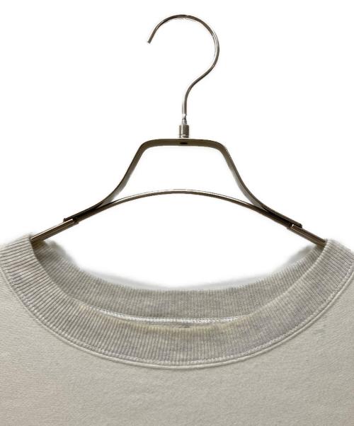 SAINT MICHAEL（セントマイケル）SAINT MICHAEL (セントマイケル) SWEAT SHIRT COLLEGE アイボリー×グレー サイズ:SIZE Lの古着・服飾アイテム