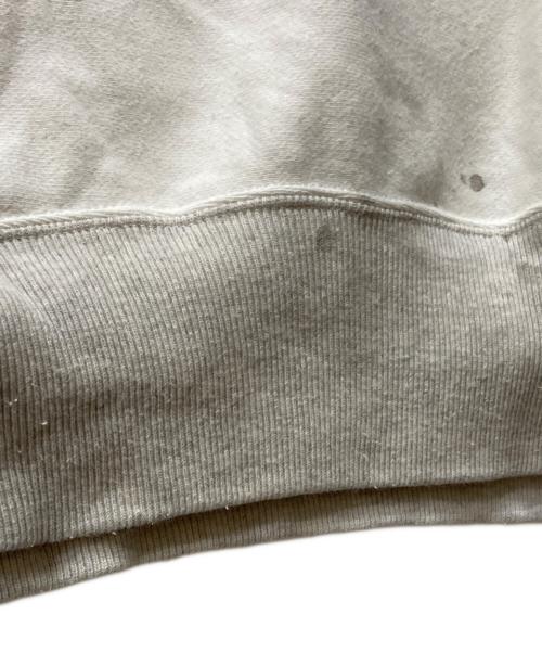 SAINT MICHAEL（セントマイケル）SAINT MICHAEL (セントマイケル) SWEAT SHIRT COLLEGE アイボリー×グレー サイズ:SIZE Lの古着・服飾アイテム