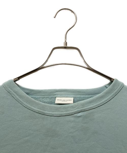 DRIES VAN NOTEN（ドリスヴァンノッテン）DRIES VAN NOTEN (ドリスヴァンノッテン) クルーネックスウェット グリーン サイズ:SIZE Mの古着・服飾アイテム
