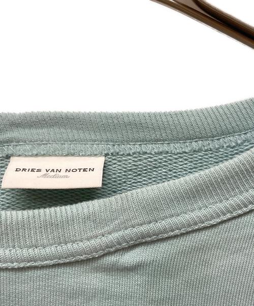 DRIES VAN NOTEN（ドリスヴァンノッテン）DRIES VAN NOTEN (ドリスヴァンノッテン) クルーネックスウェット グリーン サイズ:SIZE Mの古着・服飾アイテム