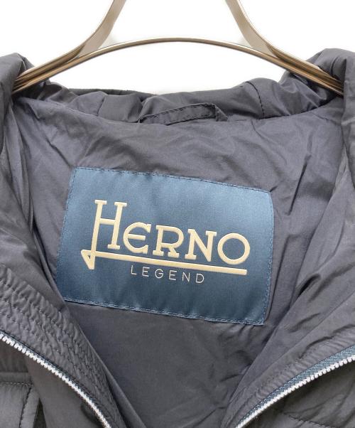 HERNO（ヘルノ）HERNO (ヘルノ) L'ESKIMO ダウンジャケット ネイビー サイズ:SIZE 52の古着・服飾アイテム