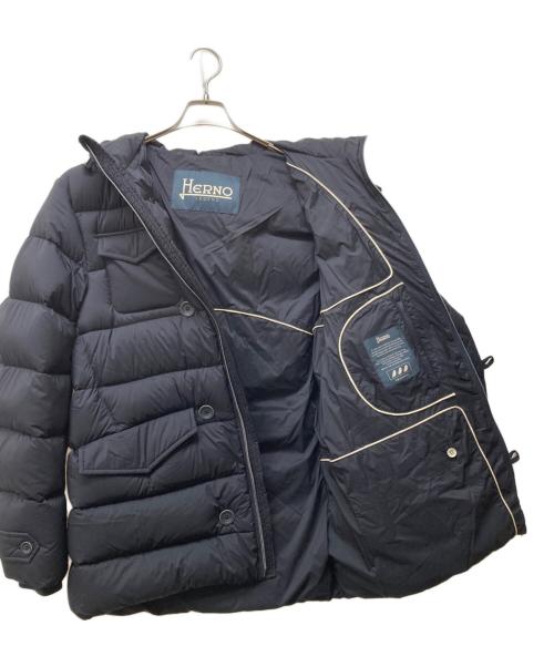 HERNO（ヘルノ）HERNO (ヘルノ) L'ESKIMO ダウンジャケット ネイビー サイズ:SIZE 52の古着・服飾アイテム