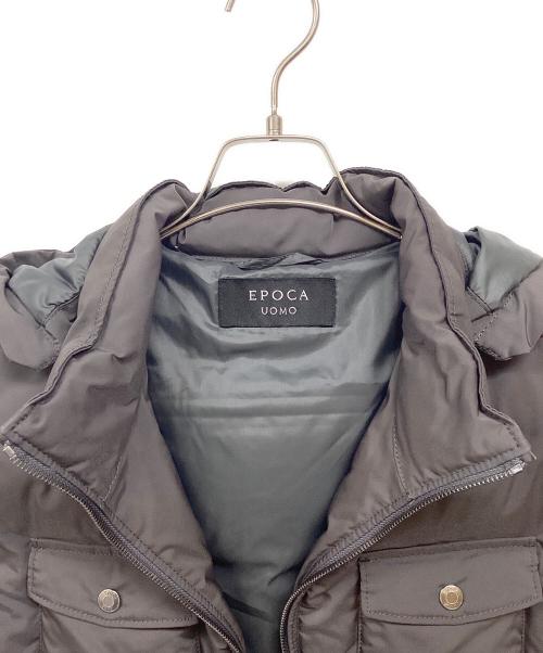 EPOCA UOMO（エポカ ウォモ）EPOCA UOMO (エポカ ウォモ) ニットスリーブダウンジャケット ブラウン サイズ:50の古着・服飾アイテム