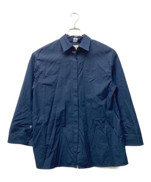 deres（デレス）deres (デレス) 6WAY SLEEVE SHIRT ネイビー サイズ:SIZE Freeの古着・服飾アイテム