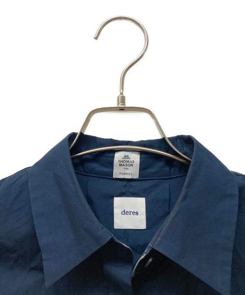deres（デレス）deres (デレス) 6WAY SLEEVE SHIRT ネイビー サイズ:SIZE Freeの古着・服飾アイテム