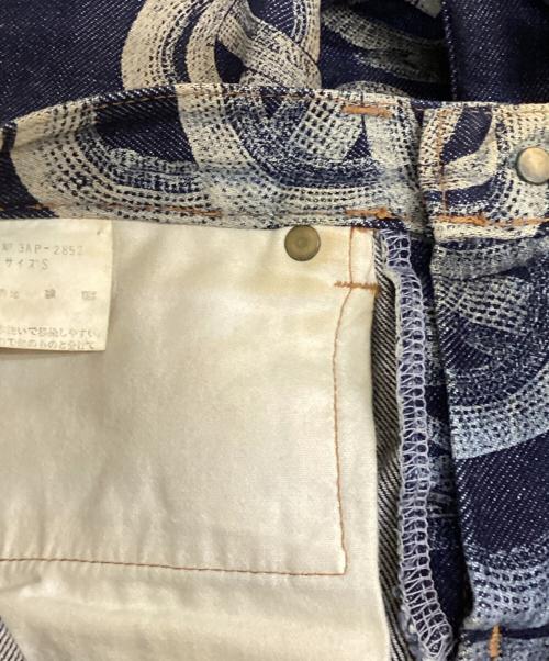 hysterics（ヒステリックス）hysterics (ヒステリックス) スネイクループデニムパンツ インディゴ サイズ:Sの古着・服飾アイテム