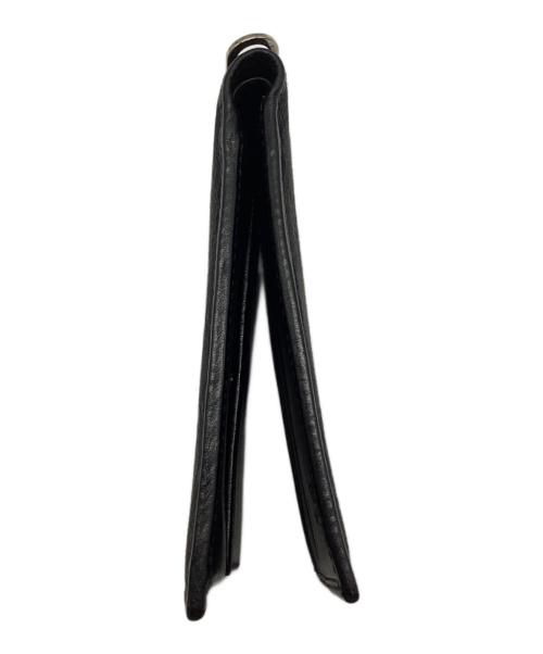 GUCCI（グッチ）GUCCI (グッチ) GGキャンバス 2つ折り財布 ブラックの古着・服飾アイテム