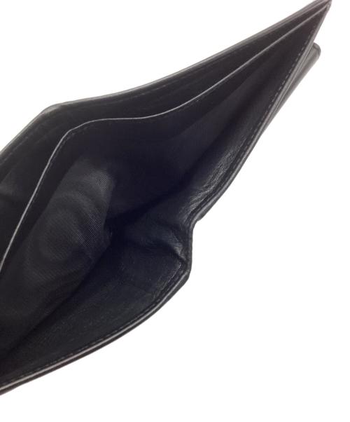 GUCCI（グッチ）GUCCI (グッチ) GGキャンバス 2つ折り財布 ブラックの古着・服飾アイテム