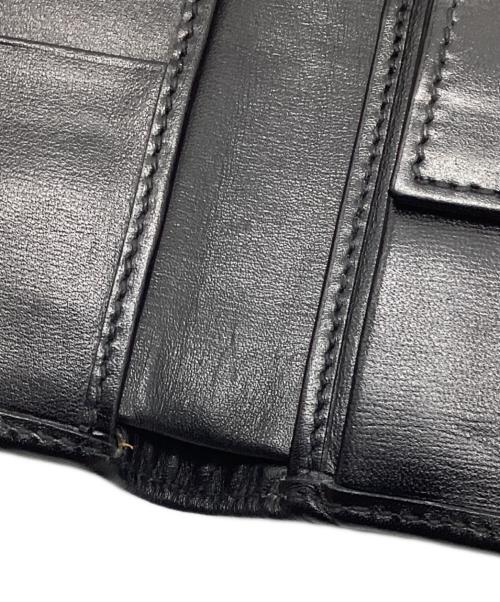 GUCCI（グッチ）GUCCI (グッチ) GGキャンバス 2つ折り財布 ブラックの古着・服飾アイテム