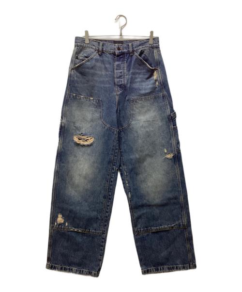 MARC JACOBS（マークジェイコブズ）MARC JACOBS (マークジェイコブス) Grunge Oversized Carpenter Jean インディゴ サイズ:SIZE 27の古着・服飾アイテム