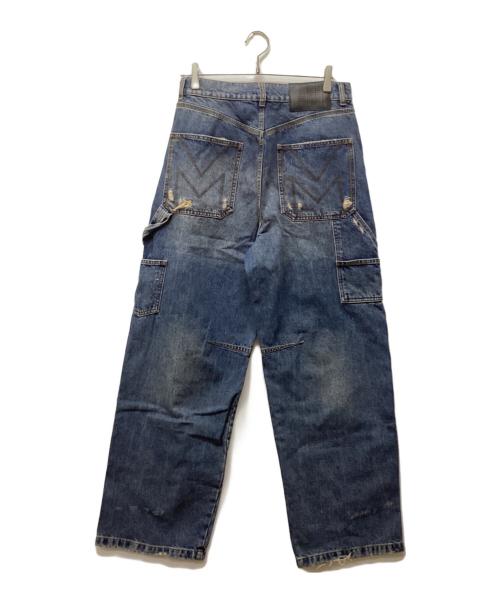 MARC JACOBS（マークジェイコブズ）MARC JACOBS (マークジェイコブス) Grunge Oversized Carpenter Jean インディゴ サイズ:SIZE 27の古着・服飾アイテム